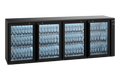 Gamko E3/2222GVS Remote flessenkoeler met 4 glazen deuren in antraciet
