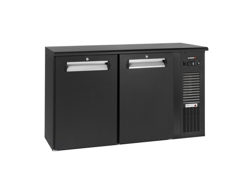 Gamko E3/22MU plug-ready bottle cooler with 2 solid anthracite doors