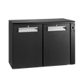 Gamko E322VS remote bottle cooler with 2 solid anthracite doors