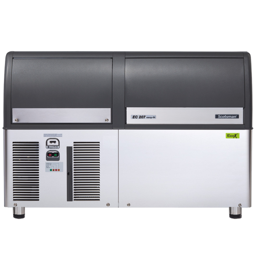Scotsman EC 207 Gourmet IJsblokjesmachine met geïntegreerde afvoerpomp