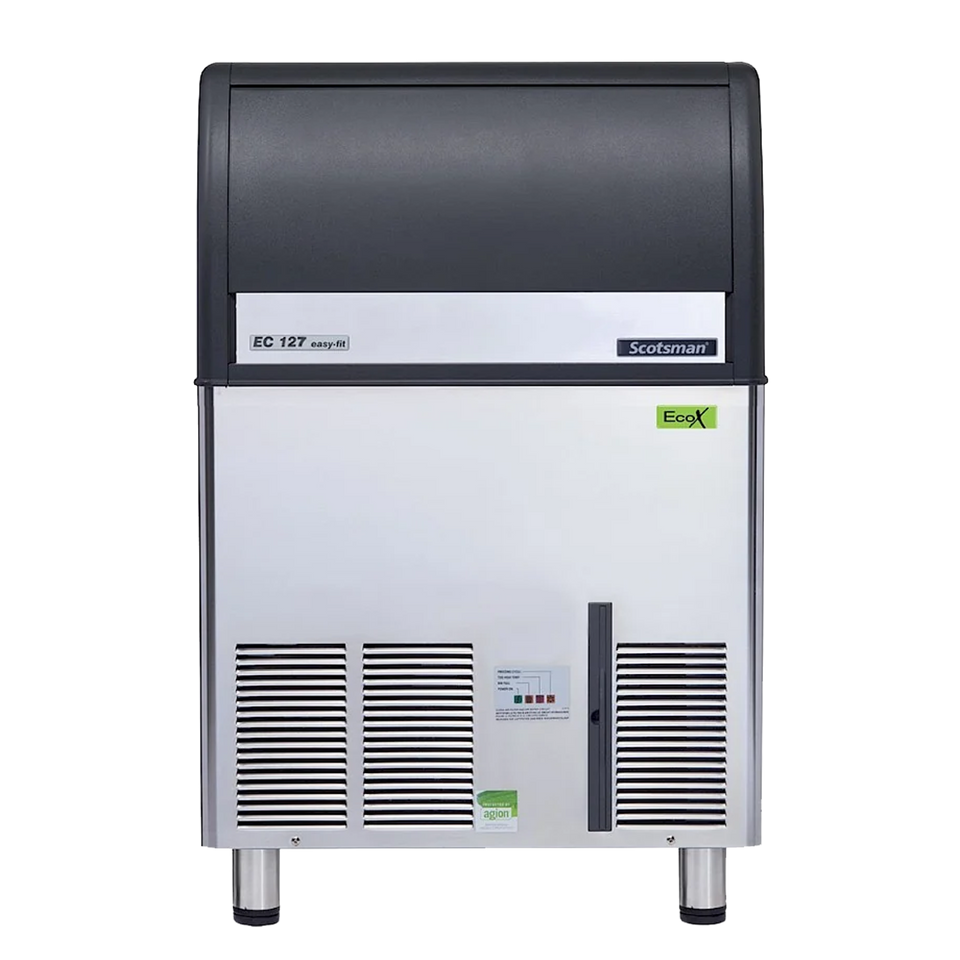 Scotsman EC 127 Gourmet IJsblokjesmachine met Geïntegreerde Afvoerpomp