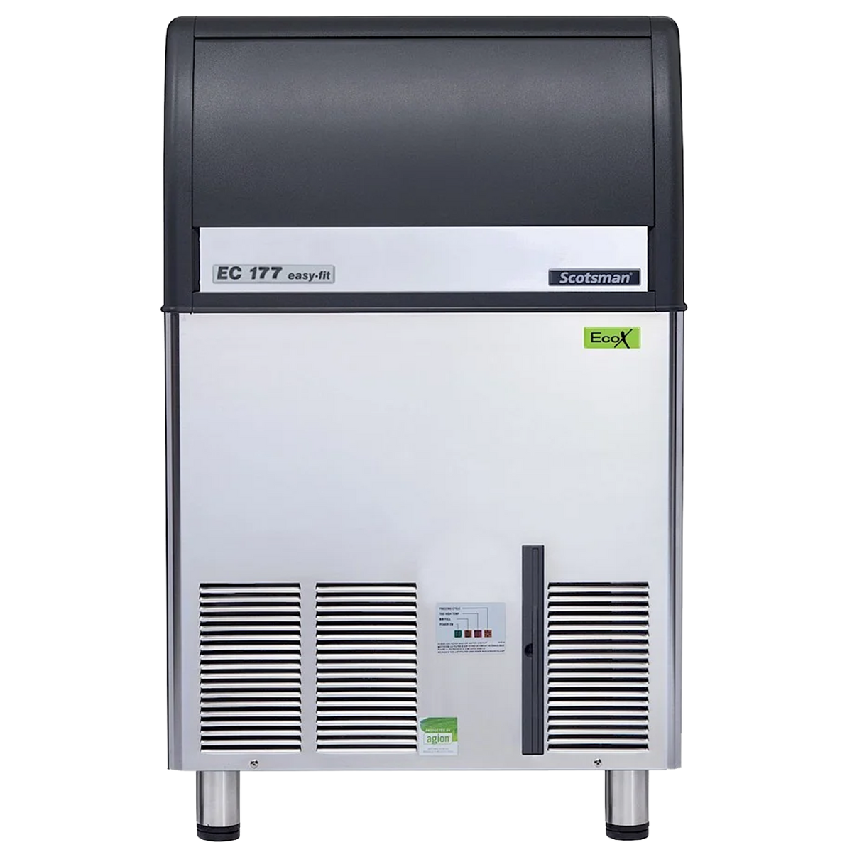 Scotsman EC 177 Gourmet Ice Machine with Integrated Drain Pump